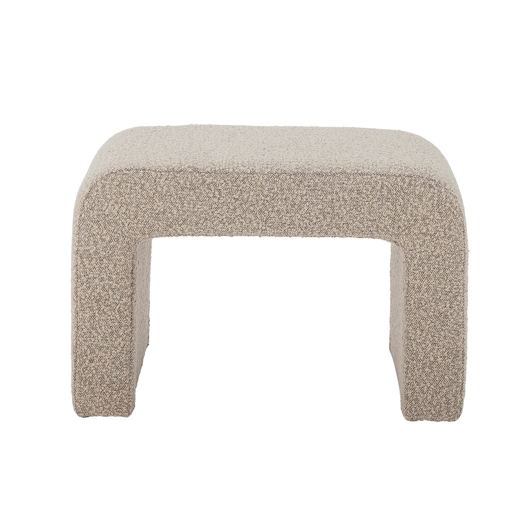 Taburet Bobbie Natural Poliester Bloomingville - Imagine 1