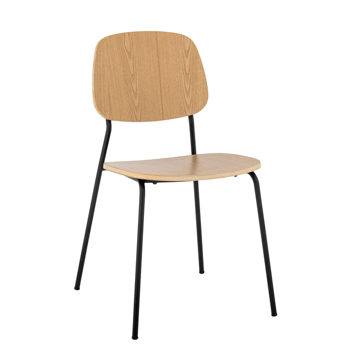 Scaun Dining Monza Lemn Stratificat Natural Bloomingville - Imagine 2