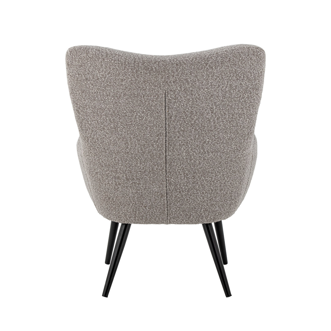Fotoliu Lounge Natural Bouclé Bloomingville - Imagine 4