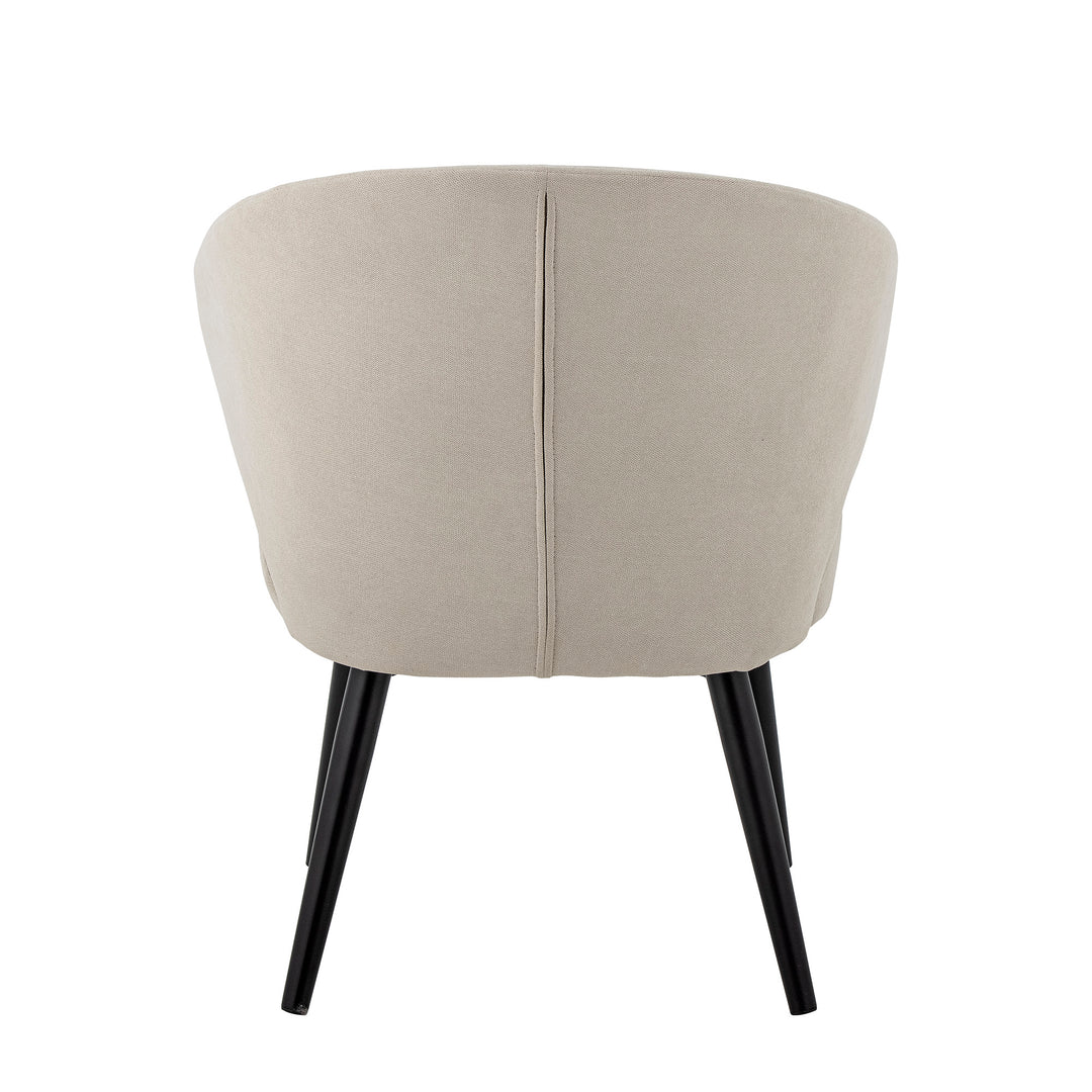 Fotoliu Lounge Loon Poliester Natural Bloomingville - Imagine 3
