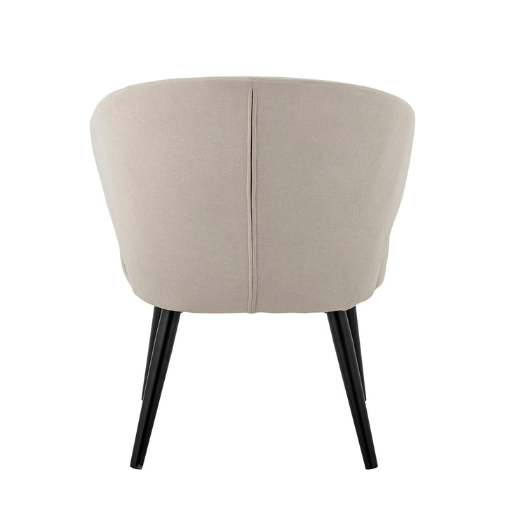 Fotoliu Lounge Loon Poliester Natural Bloomingville - Imagine 3