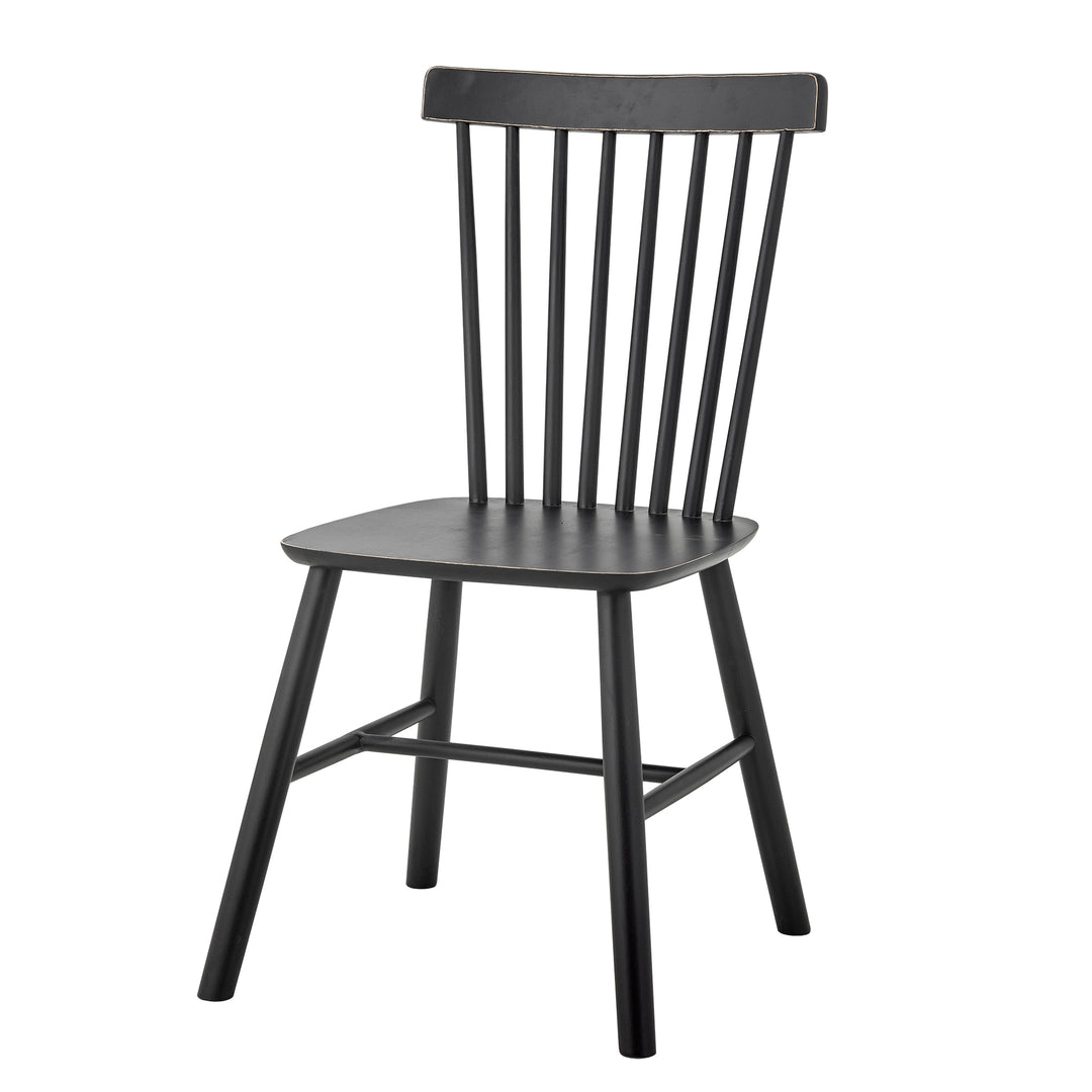 Scaun Dining Negru Lemn Bloomingville - Imagine 2