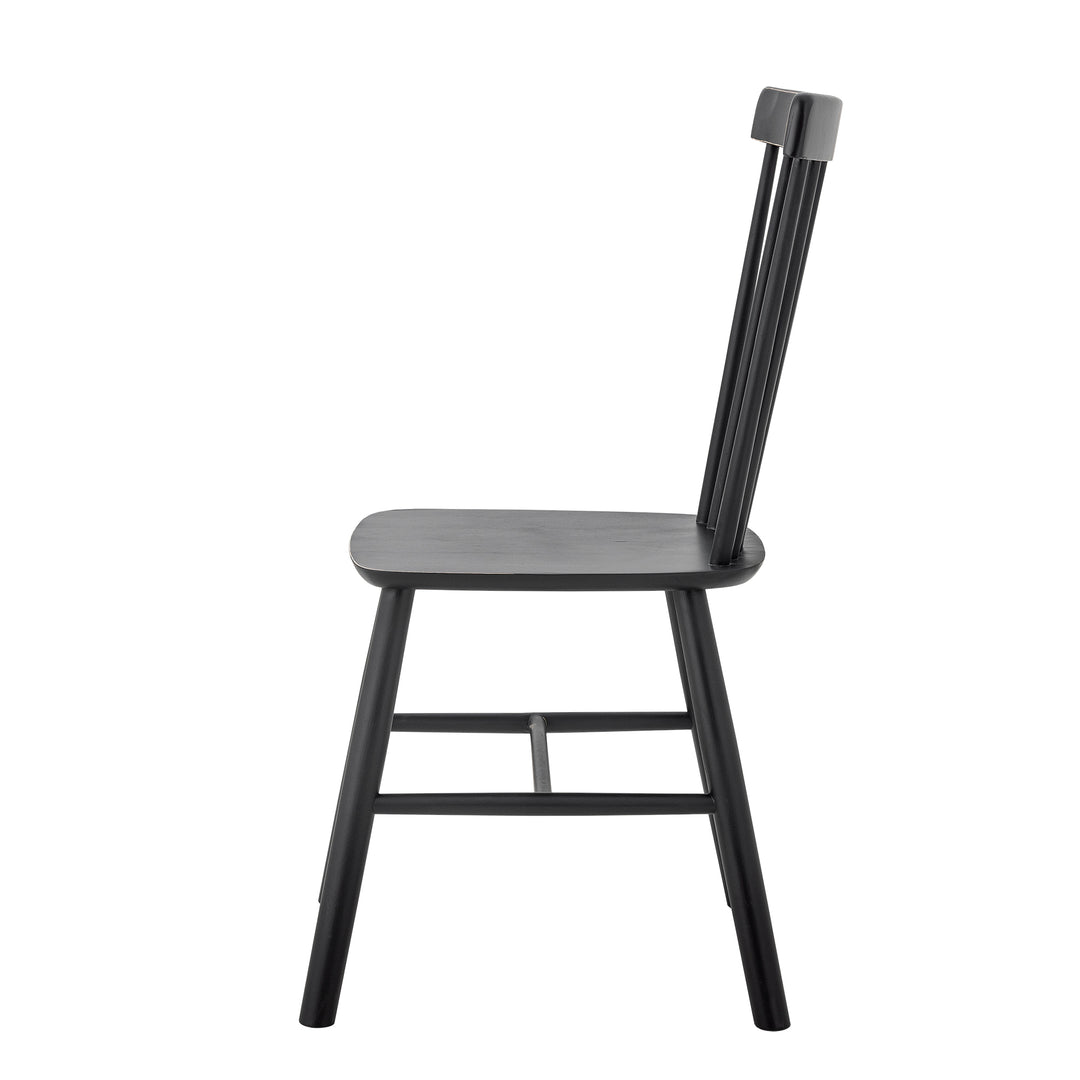 Scaun Dining Negru Lemn Bloomingville - Imagine 4