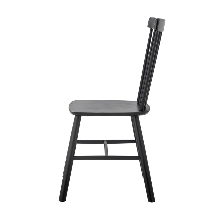 Scaun Dining Negru Lemn Bloomingville - Imagine 4