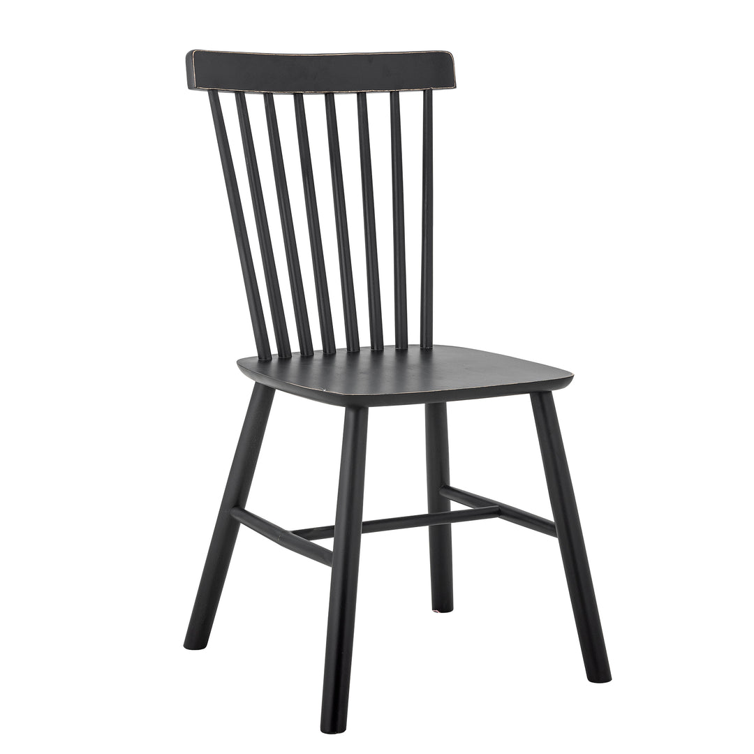 Scaun Dining Negru Lemn Bloomingville - Imagine 5