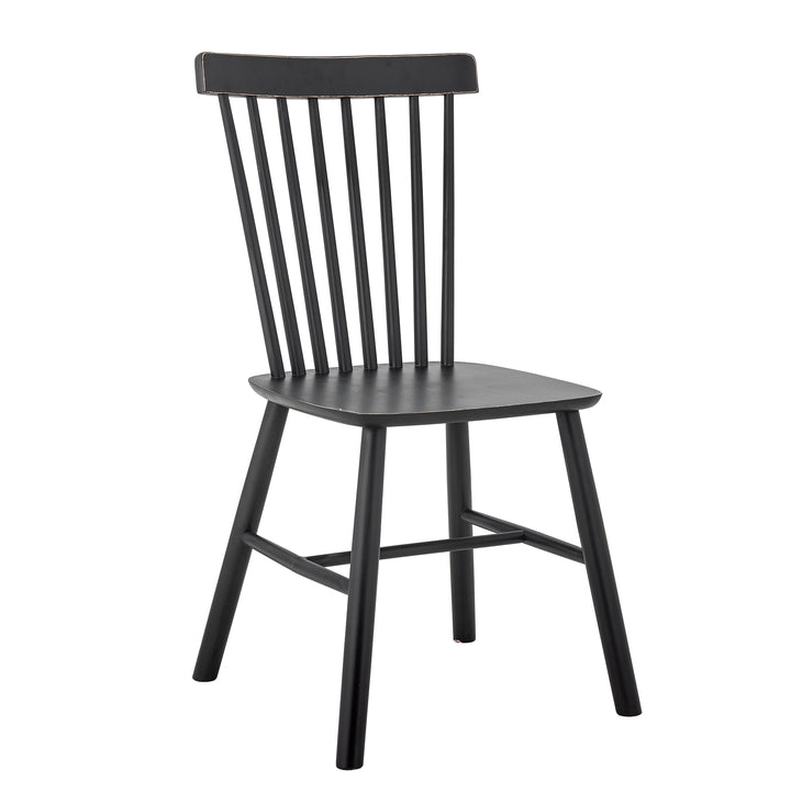 Scaun Dining Negru Lemn Bloomingville - Imagine 5