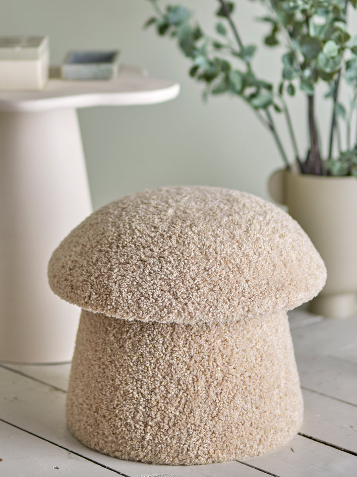 Taburet Bocca Bej Bloomingville - Imagine 3