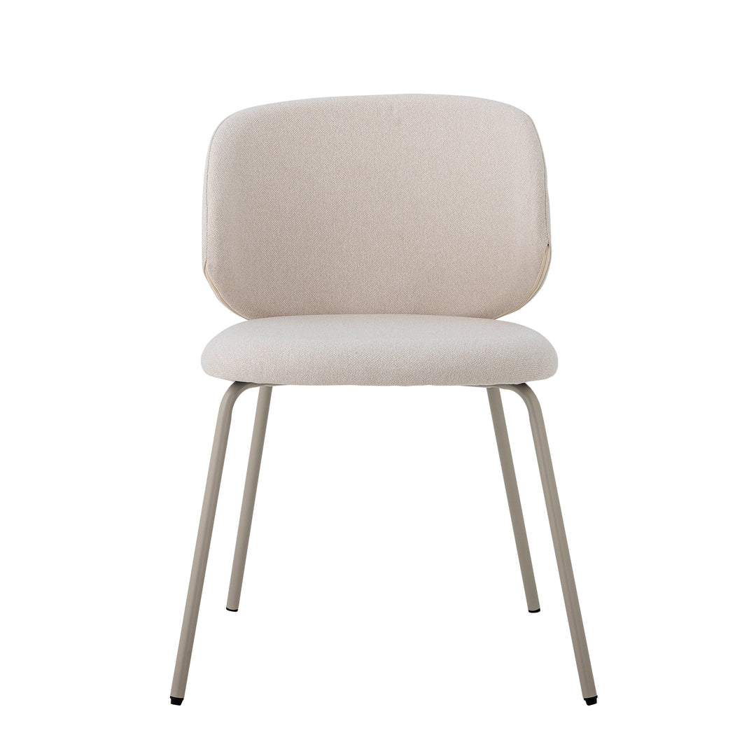 Scaun Dining Ponte Gri Poliester Bloomingville - Imagine 1