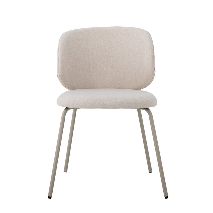 Scaun Dining Ponte Gri Poliester Bloomingville - Imagine 1