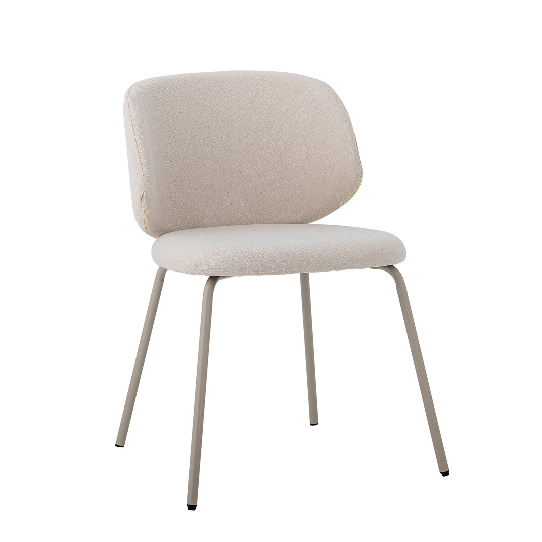 Scaun Dining Ponte Gri Poliester Bloomingville - Imagine 2
