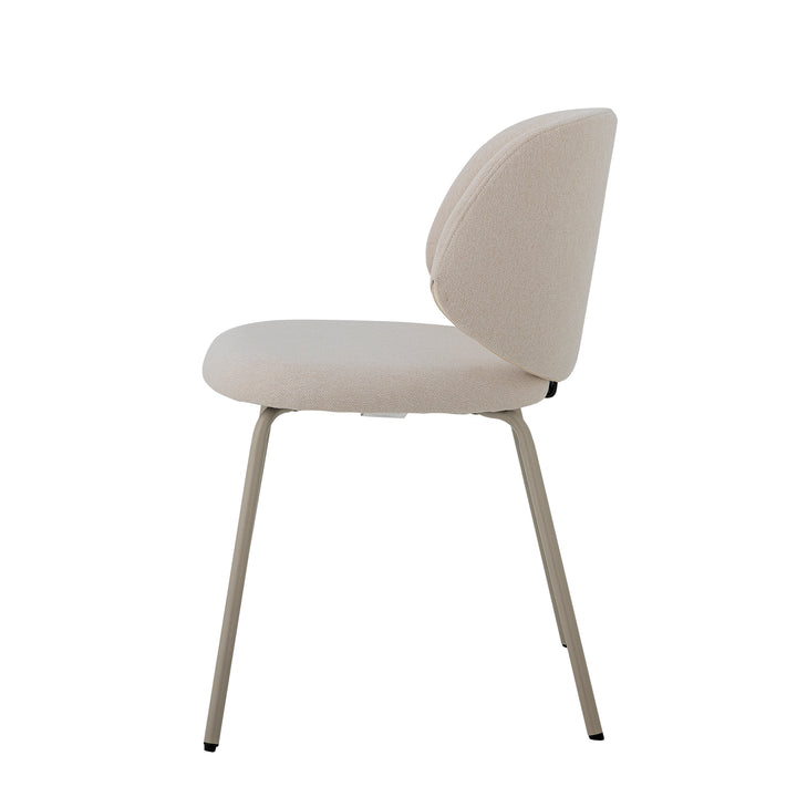 Scaun Dining Ponte Gri Poliester Bloomingville - Imagine 3