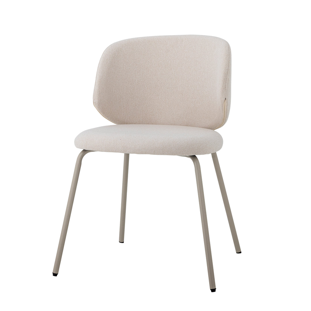 Scaun Dining Ponte Gri Poliester Bloomingville - Imagine 4