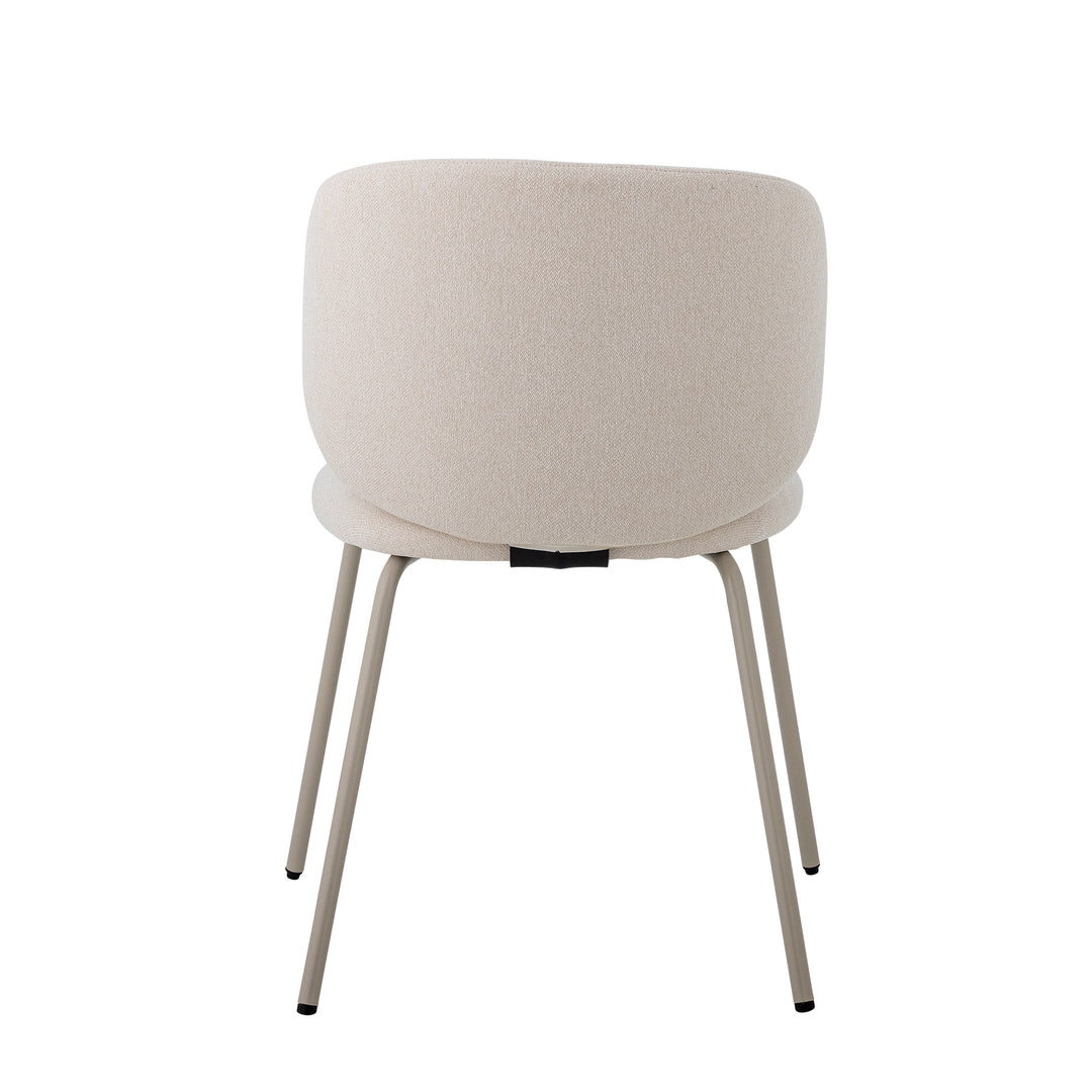 Scaun Dining Ponte Gri Poliester Bloomingville - Imagine 5