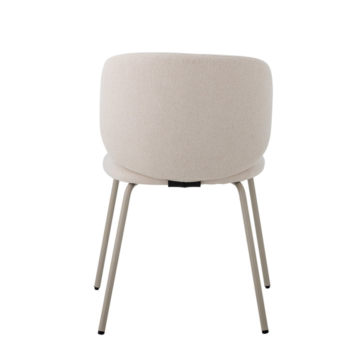 Scaun Dining Ponte Gri Poliester Bloomingville - Imagine 5