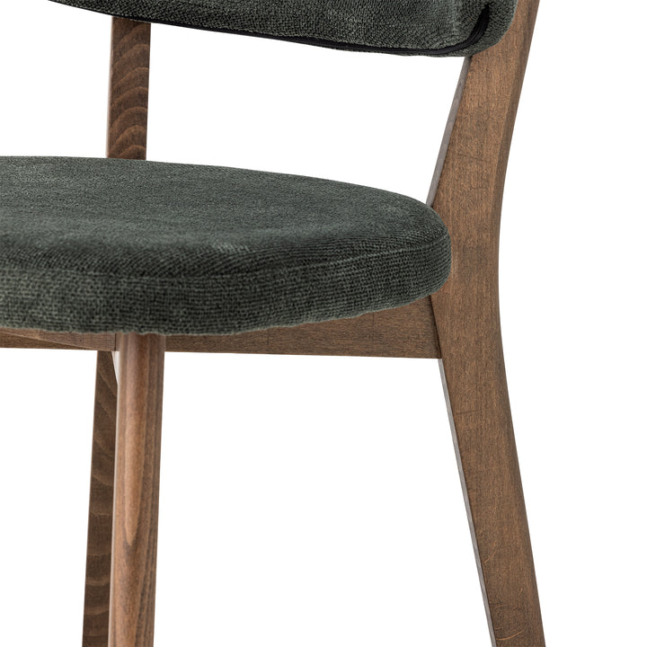 Scaun Dining Verde Lemn Fag Bloomingville - Imagine 4