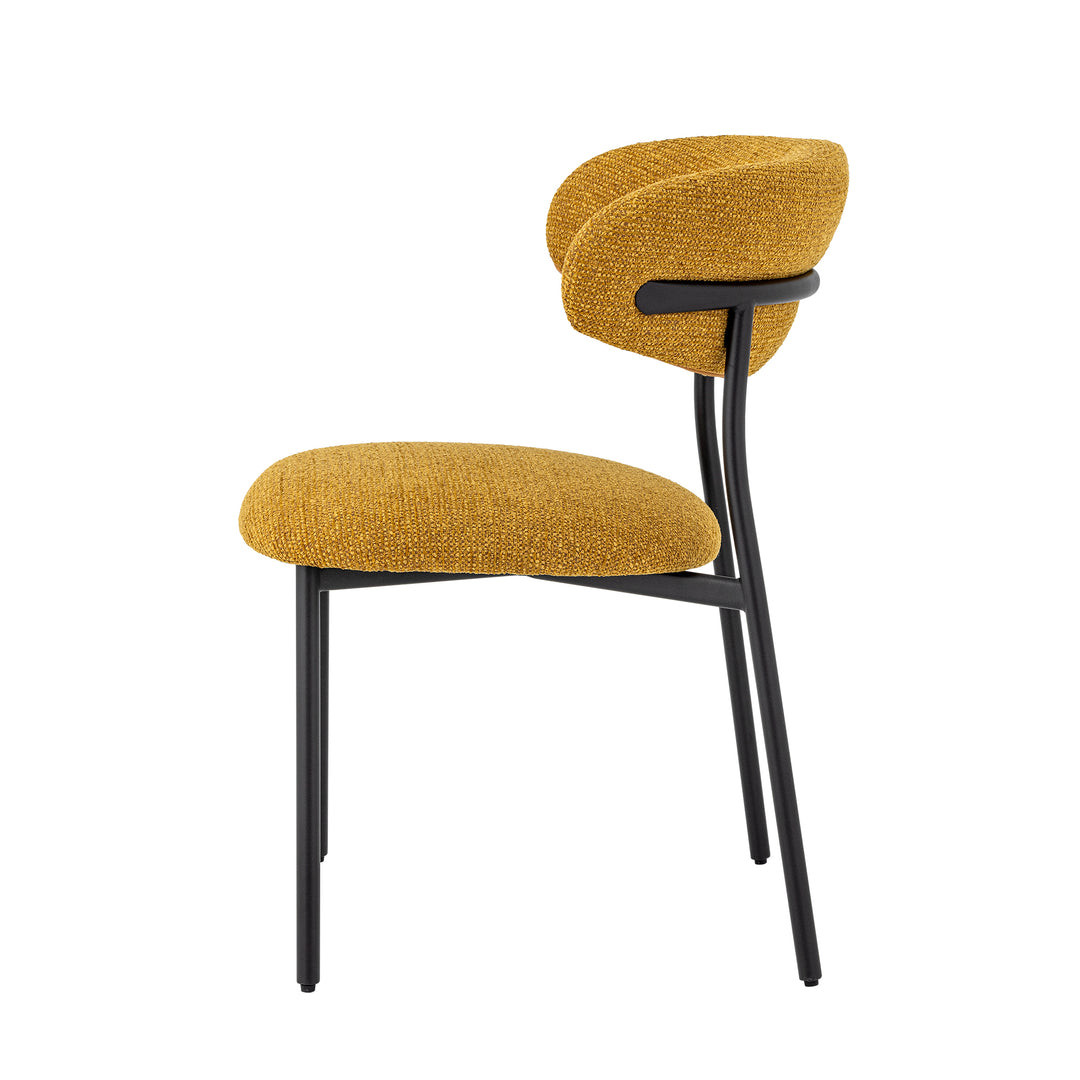 Scaun Dining Galben Manal Bloomingville - Imagine 3
