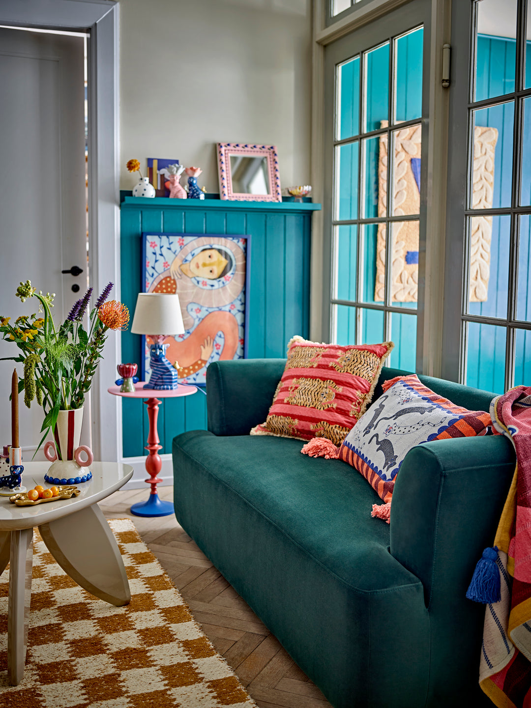 Masă Cafea Natur MDF Bloomingville - Imagine 7