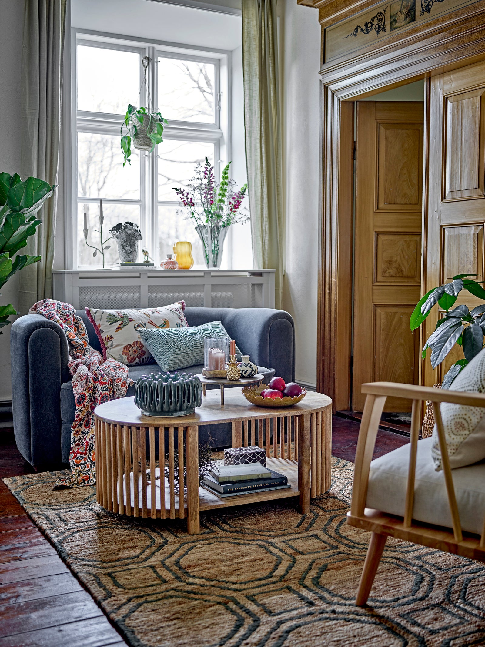 Masă Cafea Lemn Mango Natural Bloomingville - Imagine 6