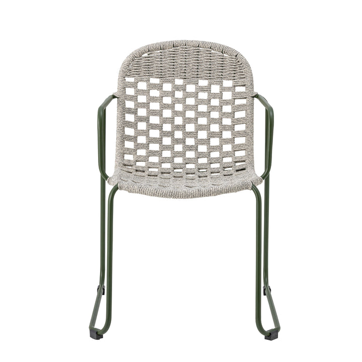 Scaun Dining Metal Verde Bloomingville - Imagine 1
