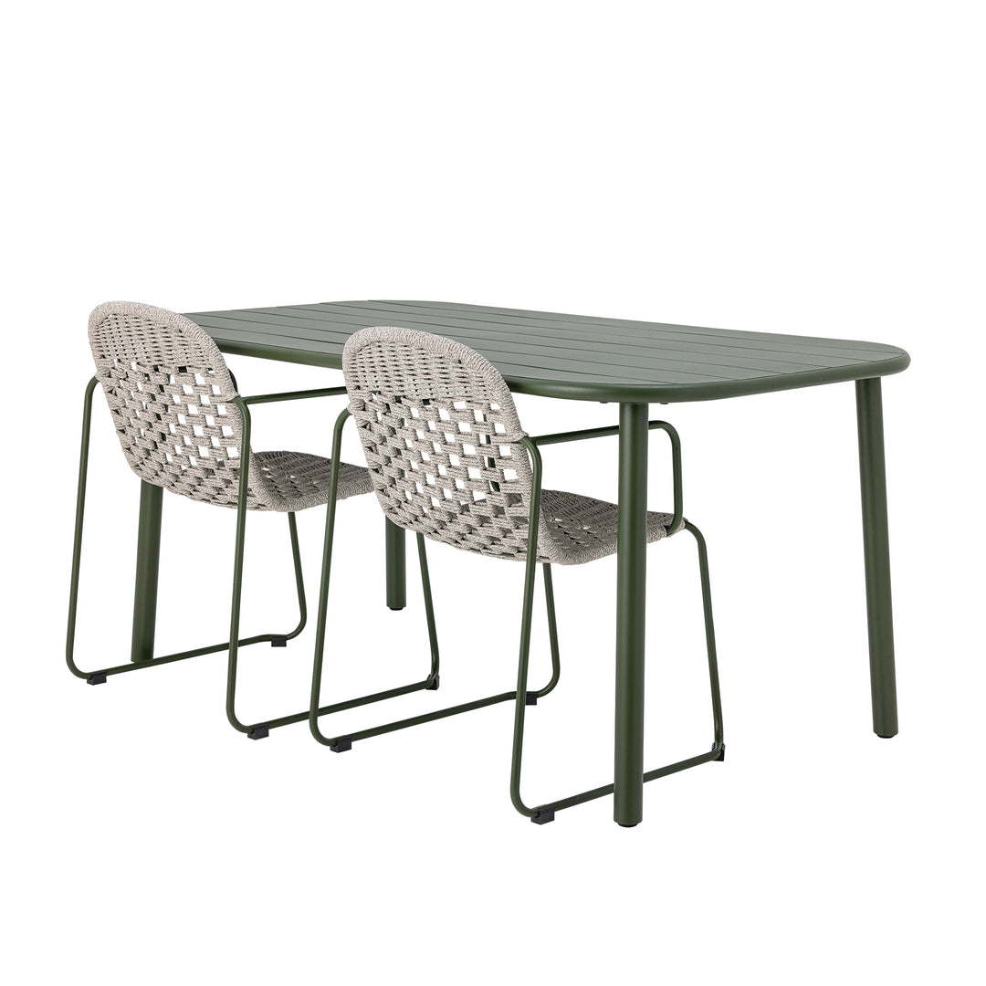 Masă Dining Metal Verde Bloomingville - Imagine 5