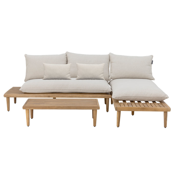 Set Lounge Cesano Natural Acacia Bloomingville - Imagine 1