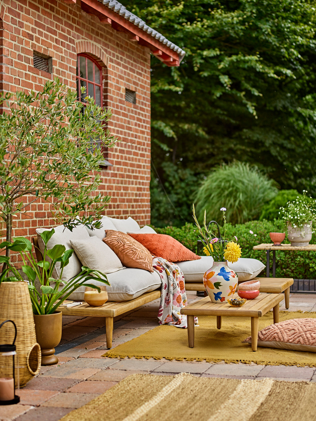 Set Lounge Cesano Natural Acacia Bloomingville - Imagine 12