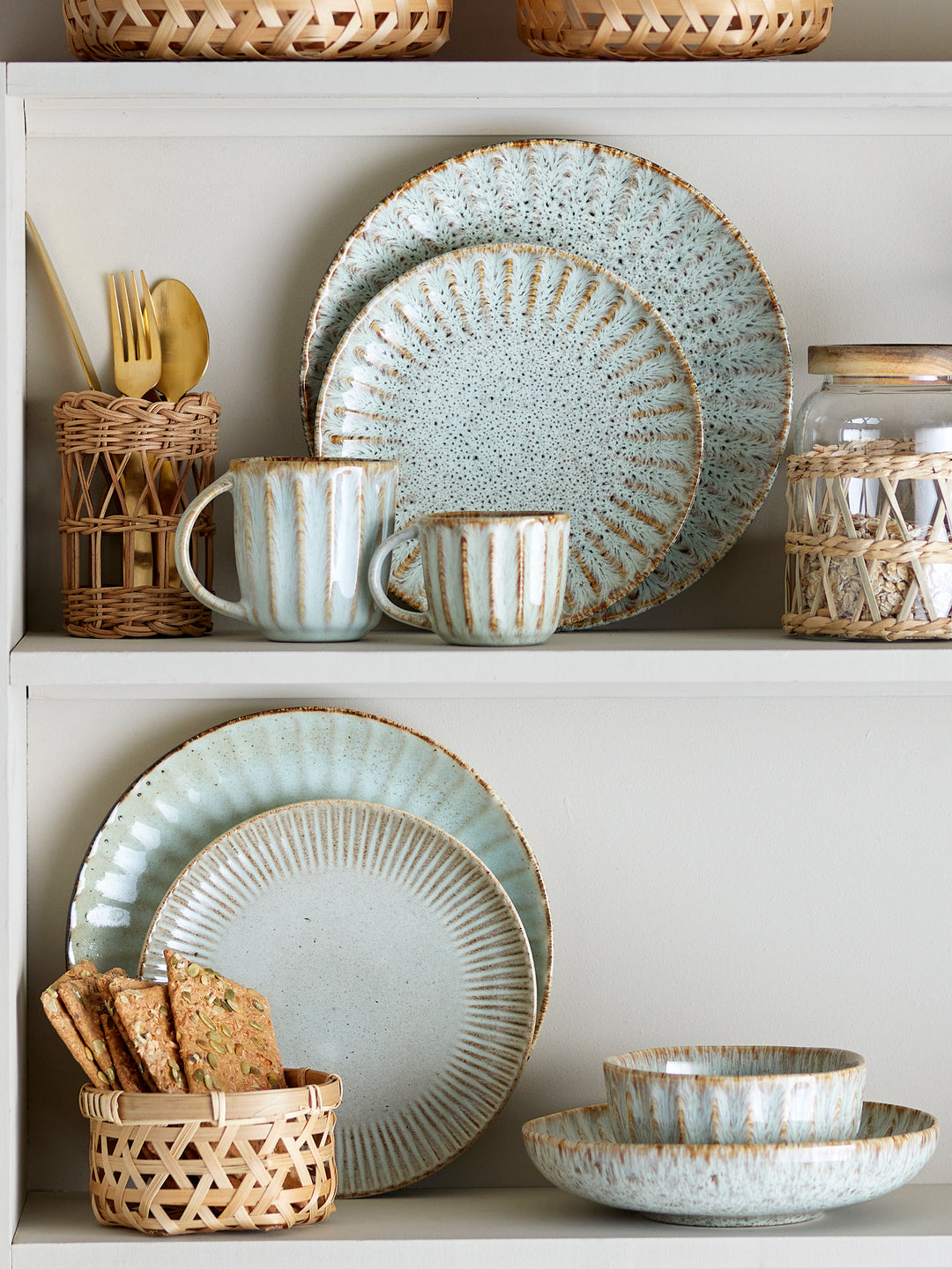 Farfurie Ceramică Naturală Bloomingville - Imagine 6