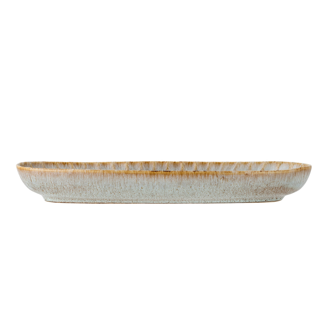 Platou Servire Ceramică Naturală Bloomingville - Imagine 3