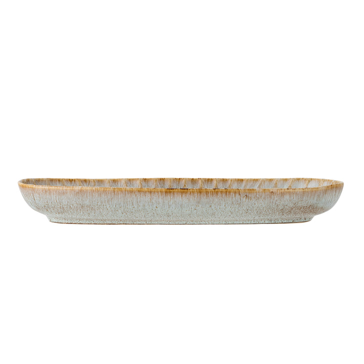 Platou Servire Ceramică Naturală Bloomingville - Imagine 3