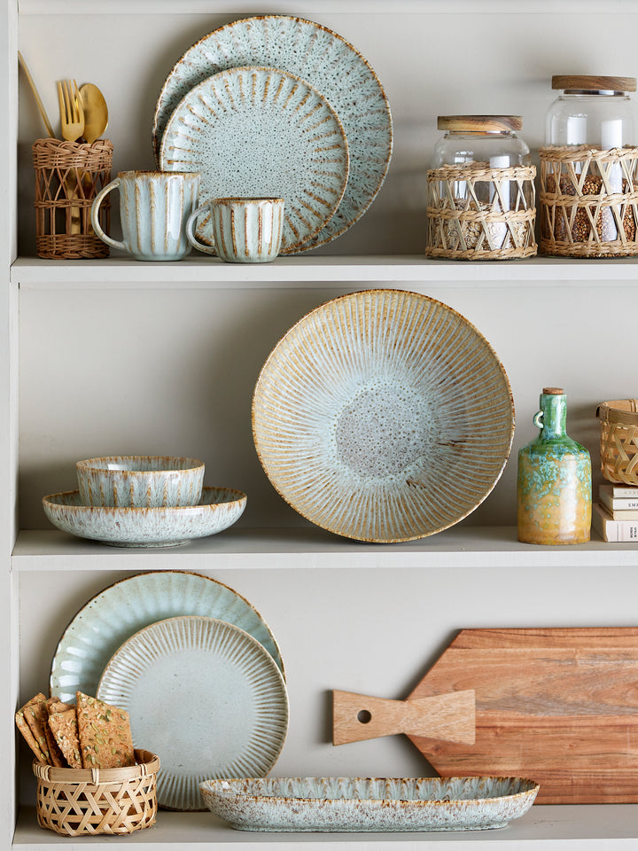 Platou Servire Ceramică Naturală Bloomingville - Imagine 5