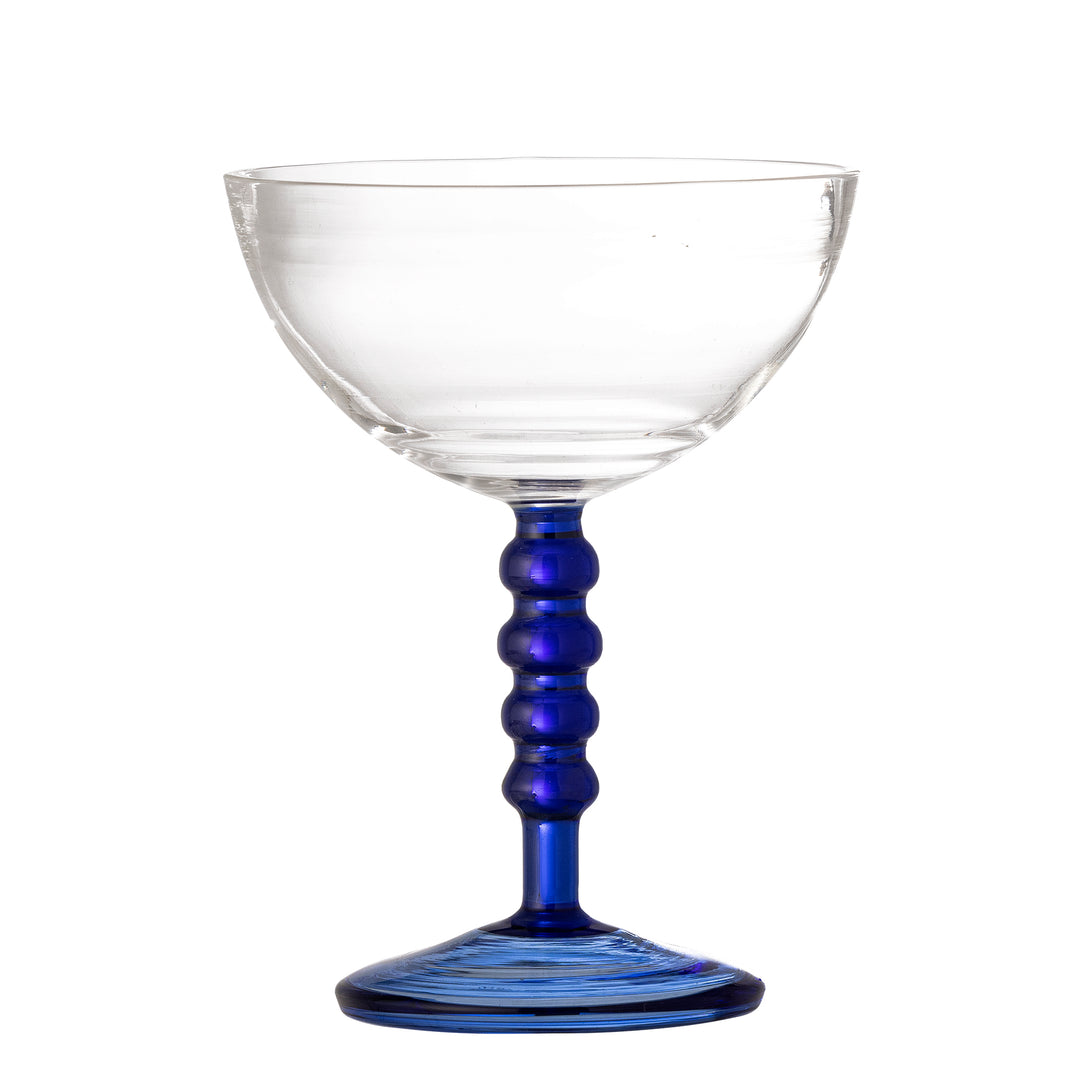 Pahar Cocktail Sticlă Albastră Bloomingville - Imagine 1