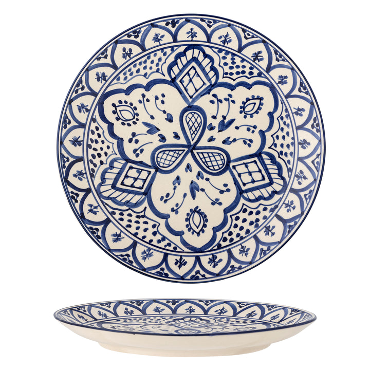 Farfurie Ceramică Albastră Karlie Bloomingville - Imagine 1