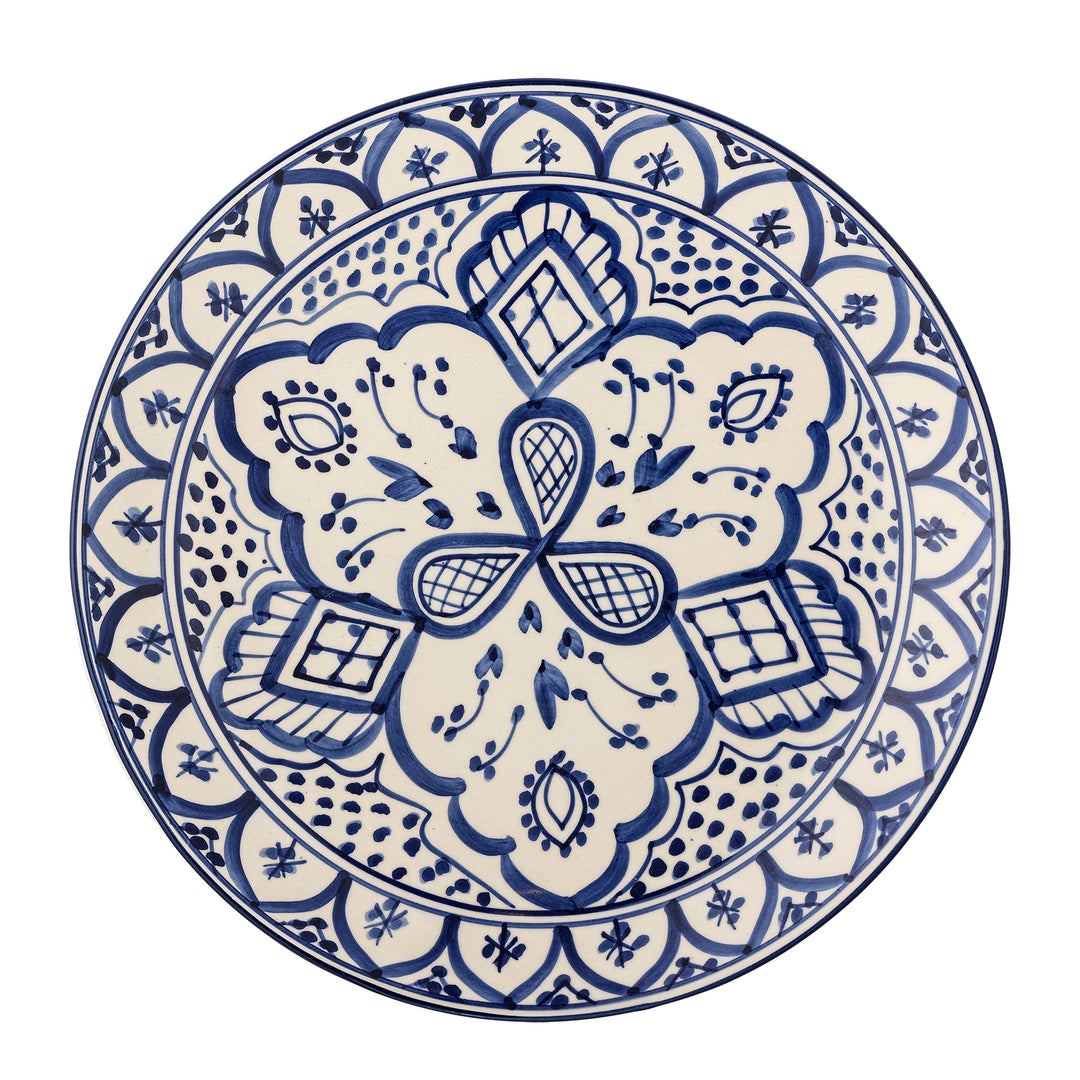 Farfurie Ceramică Albastră Karlie Bloomingville - Imagine 2