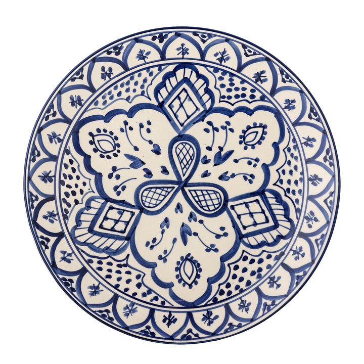 Farfurie Ceramică Albastră Karlie Bloomingville - Imagine 2