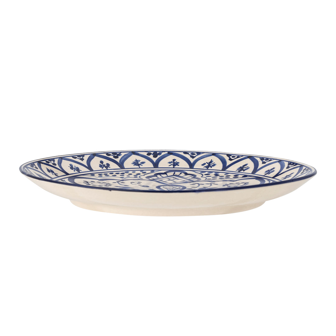 Farfurie Ceramică Albastră Karlie Bloomingville - Imagine 3