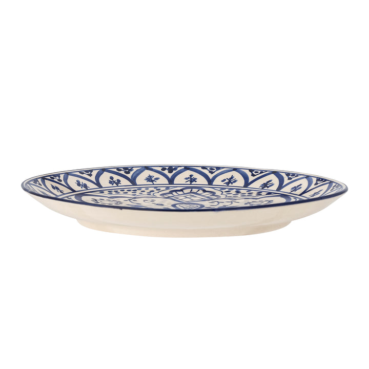 Farfurie Ceramică Albastră Karlie Bloomingville - Imagine 3