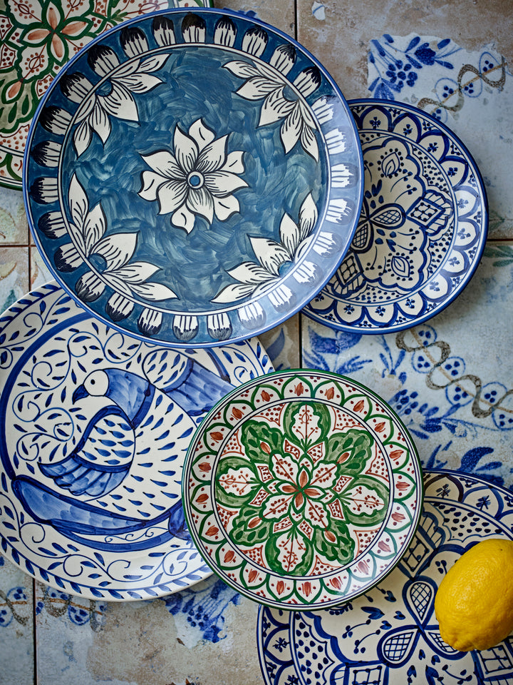 Farfurie Ceramică Albastră Karlie Bloomingville - Imagine 5