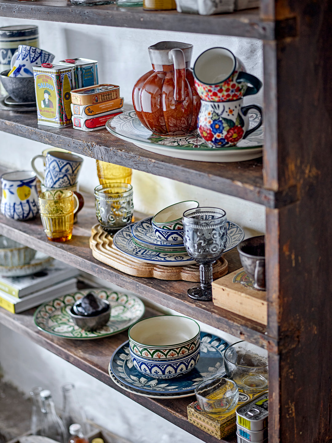 Bol Ceramic Verde Bloomingville - Imagine 5