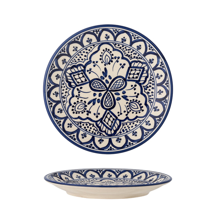 Farfurie Ceramică Albastră Karlie Bloomingville - Imagine 1