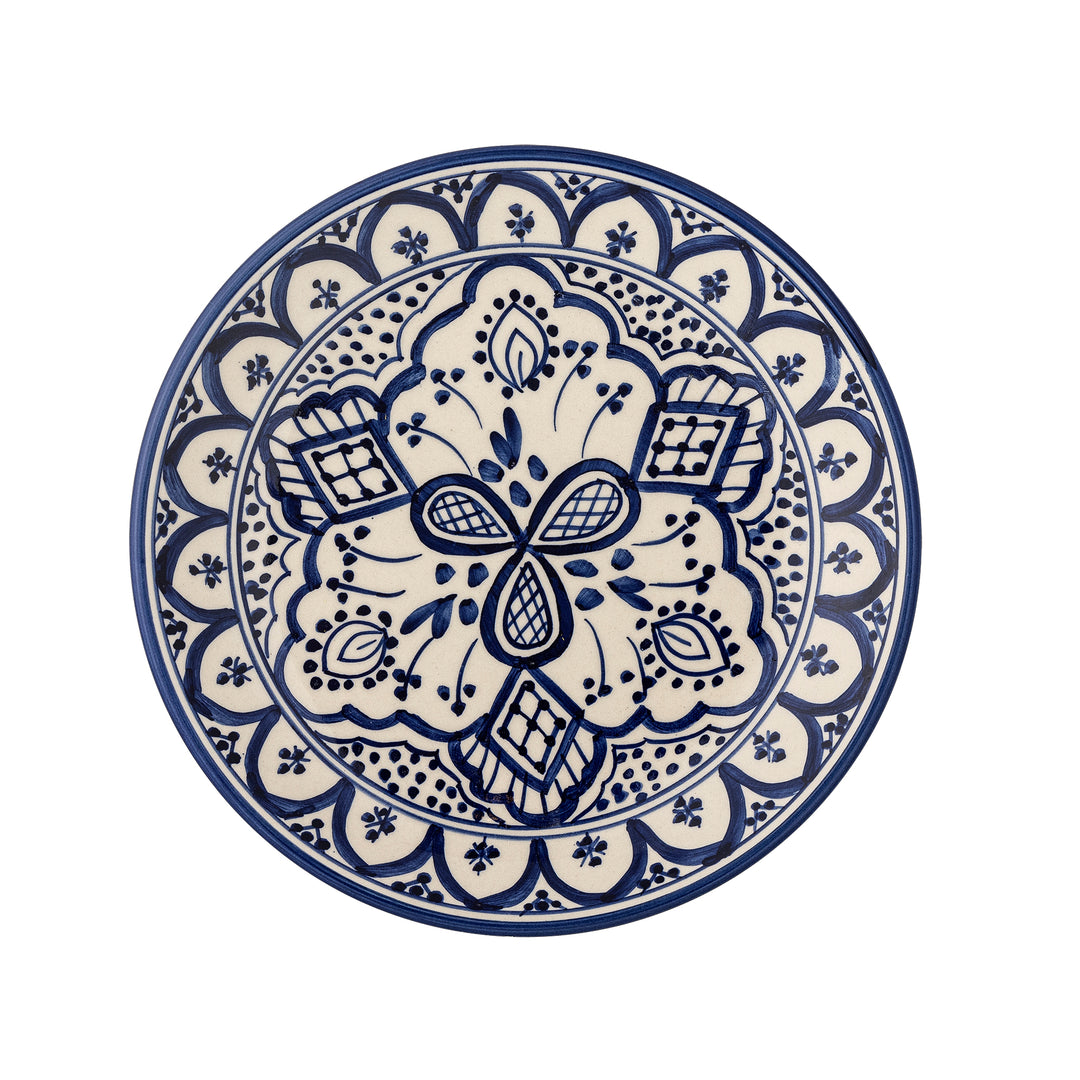 Farfurie Ceramică Albastră Karlie Bloomingville - Imagine 3