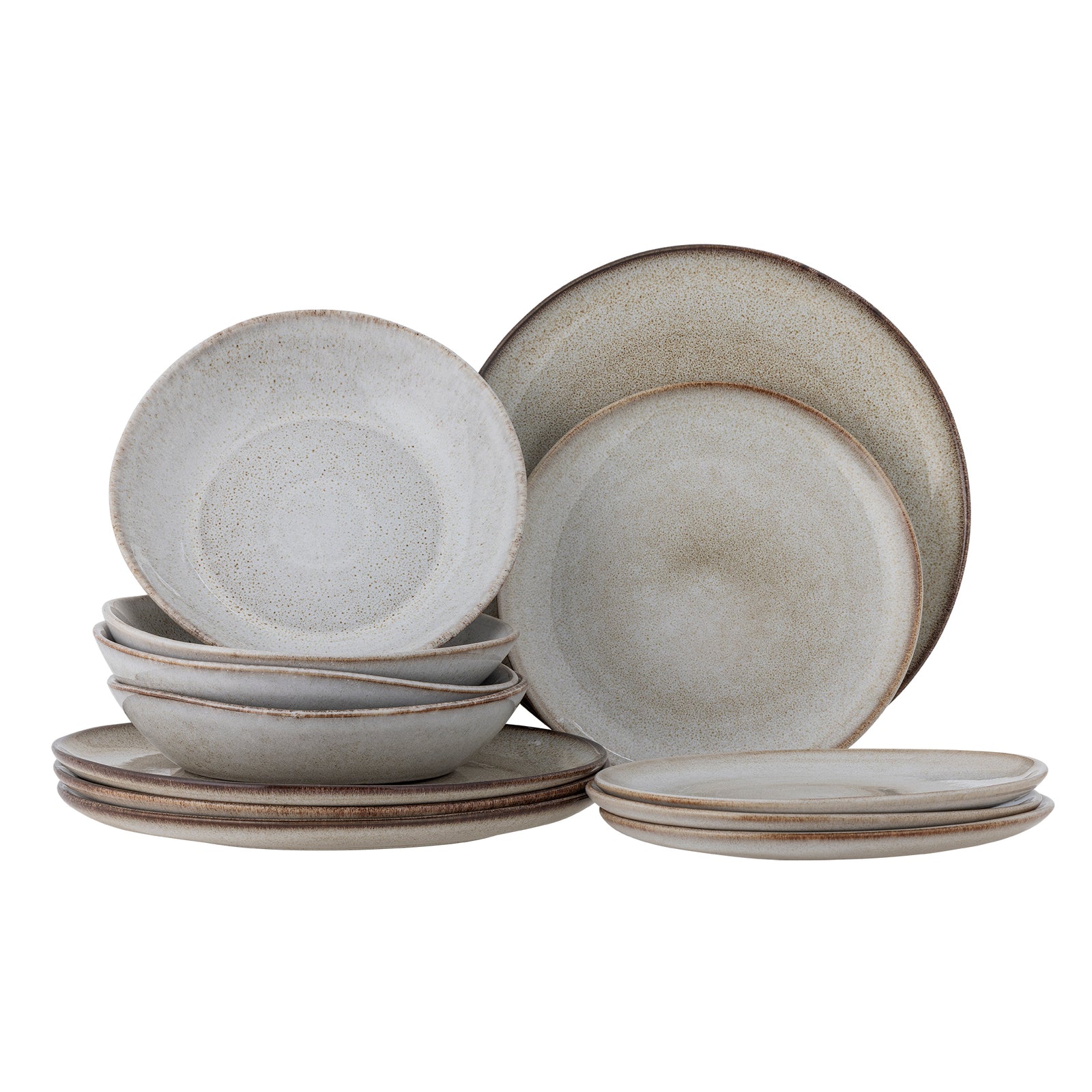 Set Farfurii Ceramică Natur Bloomingville - Imagine 1