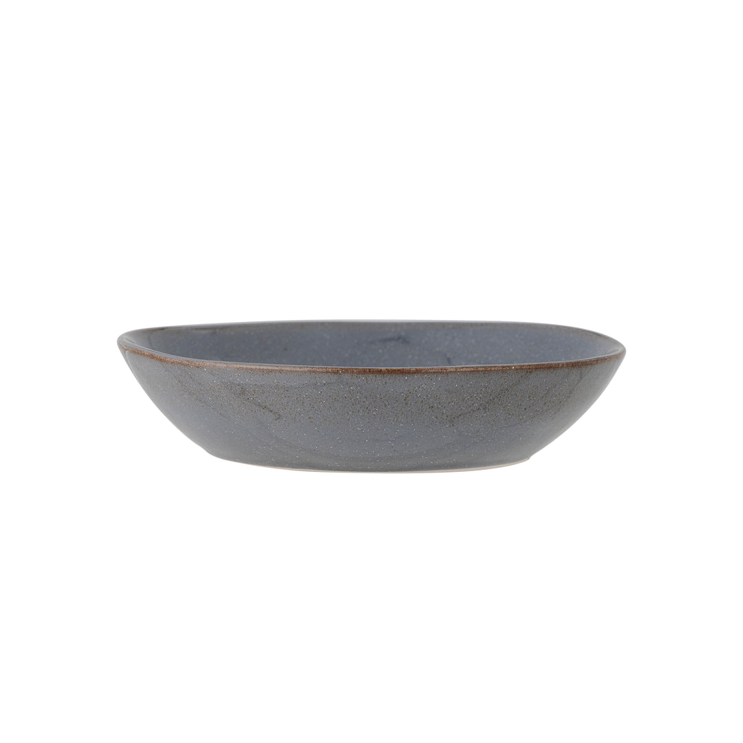 Farfurie Adâncă Din Ceramică Gri Bloomingville - Imagine 3