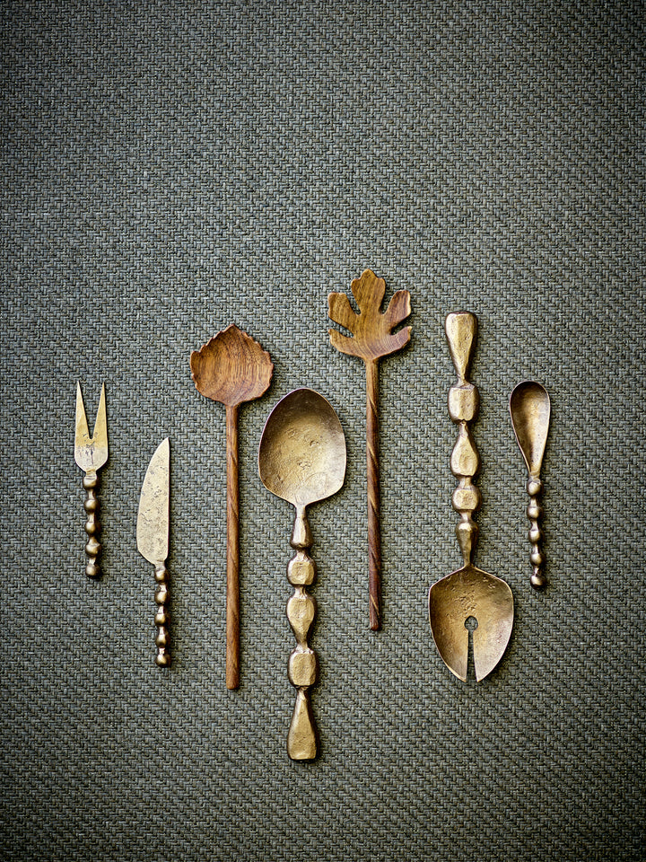 Set Tacâmuri Salată Metal Auriu Bloomingville - Imagine 3