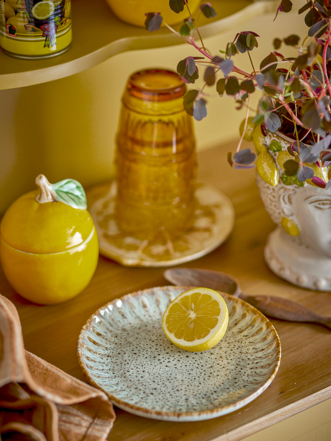 Farfurie Ceramică Natur Bloomingville - Imagine 4