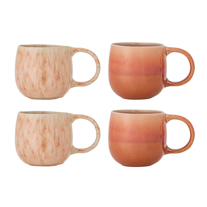 Set Căni Ceramică Roz Bloomingville - Imagine 1