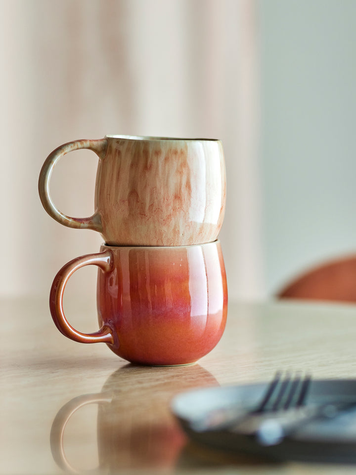 Set Căni Ceramică Roz Bloomingville - Imagine 4