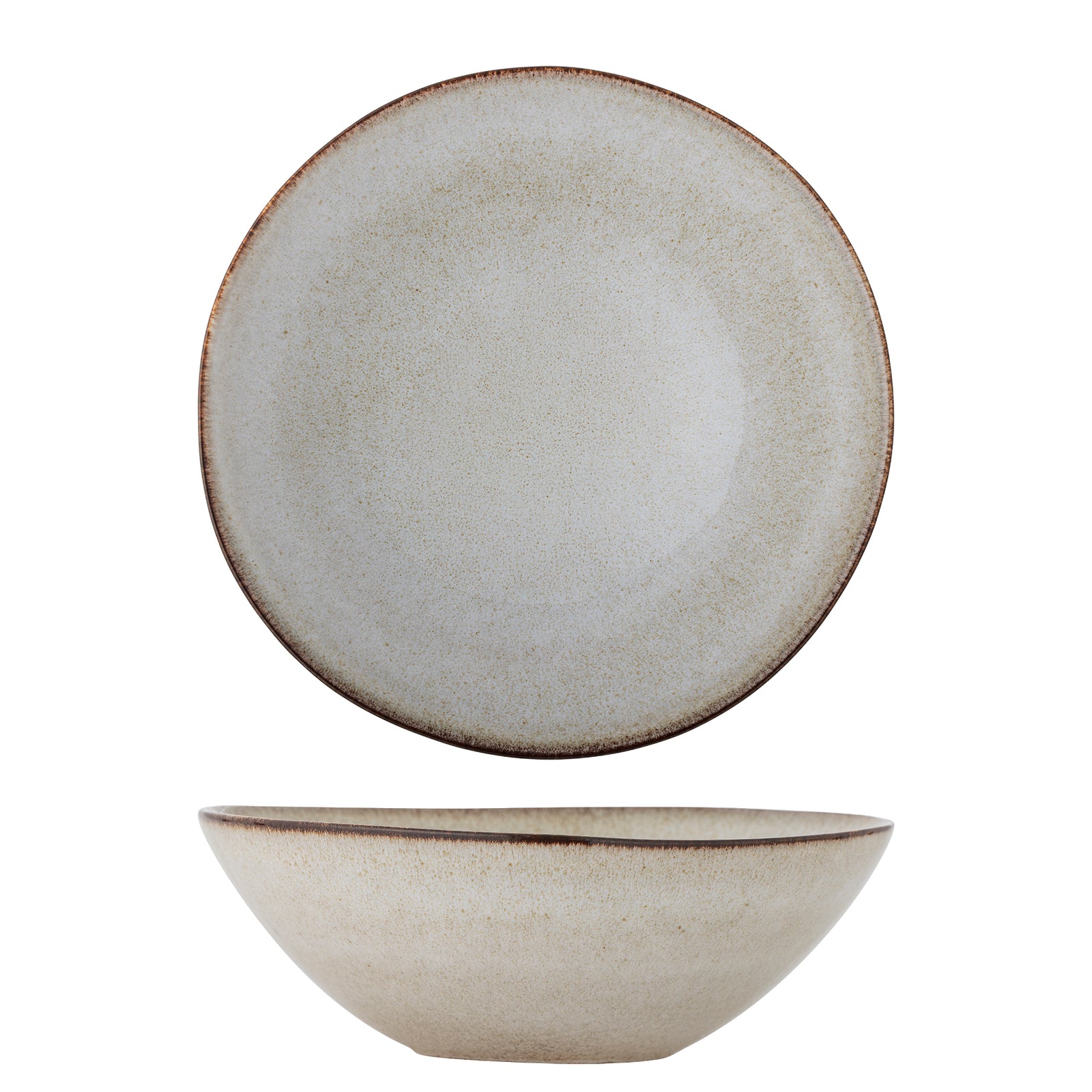 Bol Ceramică Naturală Bloomingville - Imagine 1
