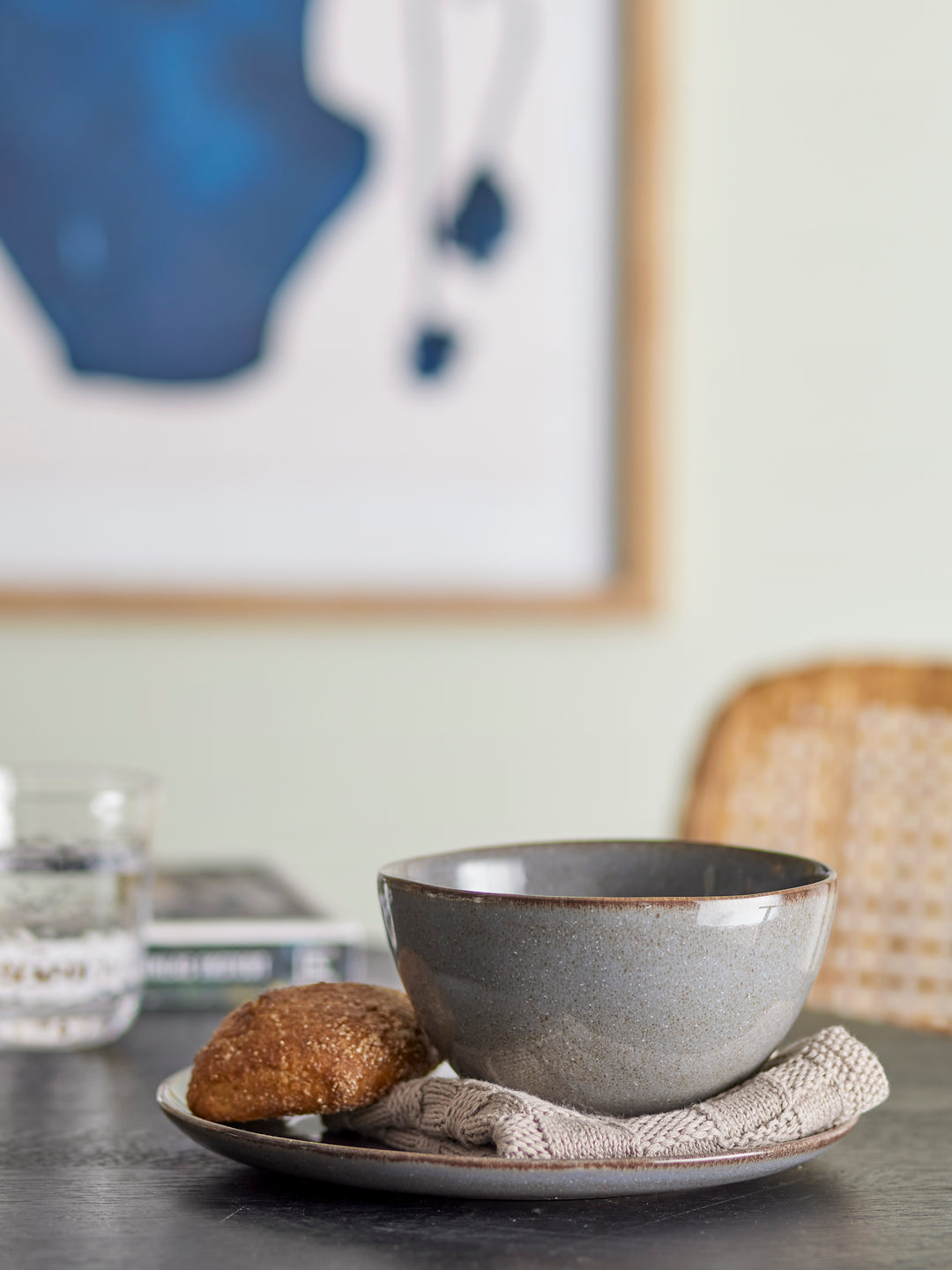 Set Mic Dejun Ceramic Gri Bloomingville - Imagine 2