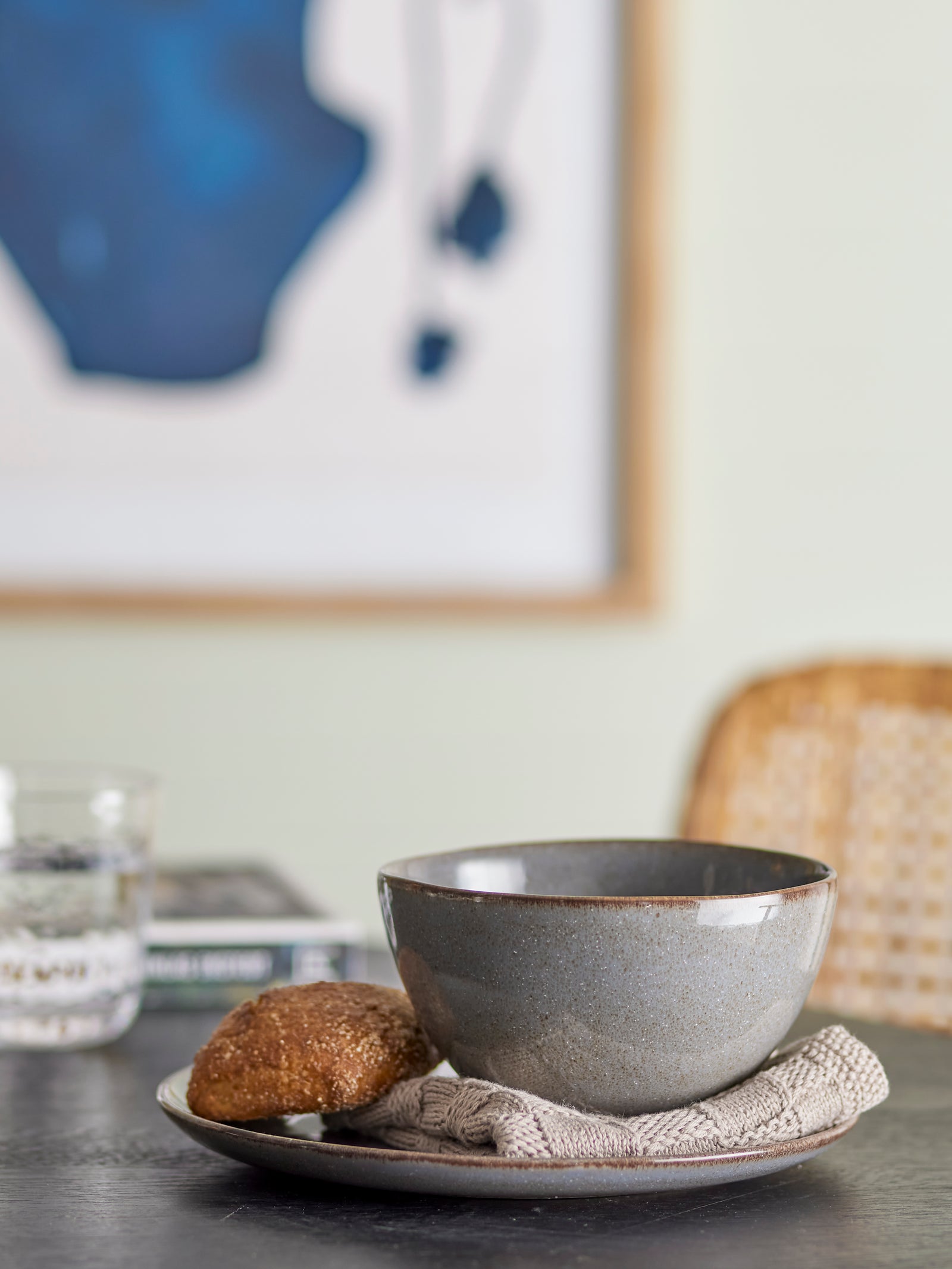 Set Mic Dejun Ceramic Gri Bloomingville - Imagine 2