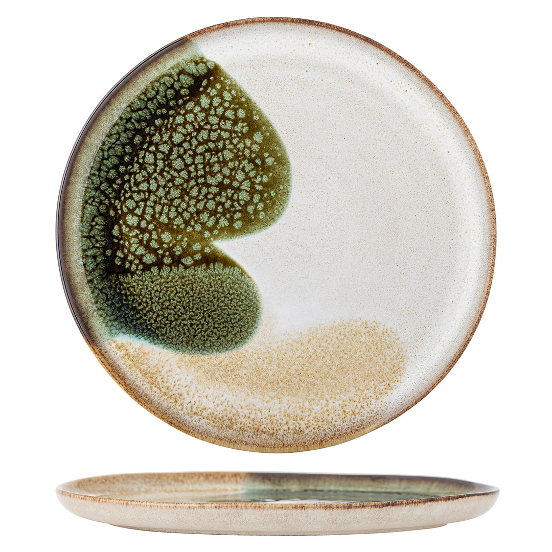 Farfurie Ceramică Verde Bloomingville - Imagine 1